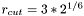 $r_{cut}=3*2^{1/6}$